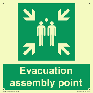 Evacuation assembly point